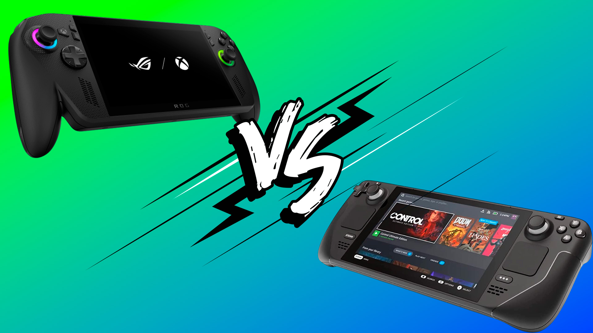 Asus ROG Xbox Ally X vs Steam Deck: comparativa y diferencias entre ...