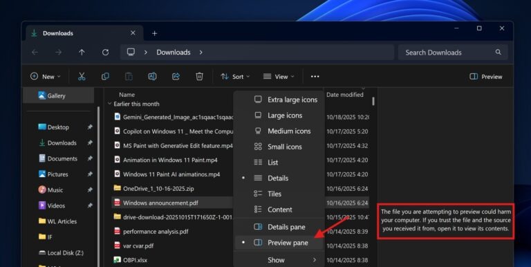 Si no puedes previsualizar archivos en Windows 11, no es un error: Microsoft lo ha desactivado a propósito Si no puedes previsualizar archivos en Windows 11, no es un error: Microsoft lo ha desactivado a propósito