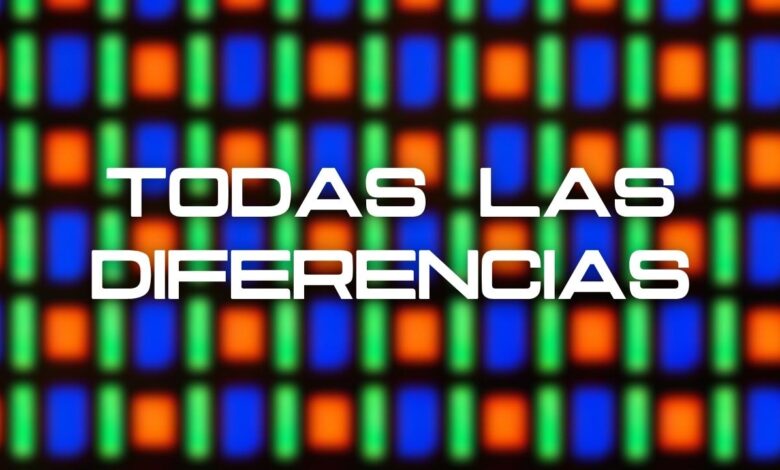 diferencias entre paneles oled