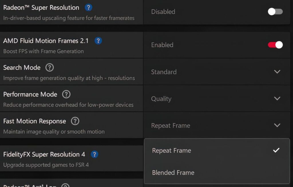 Fast Motion Response es lanzado por AMD, ¿qué es?