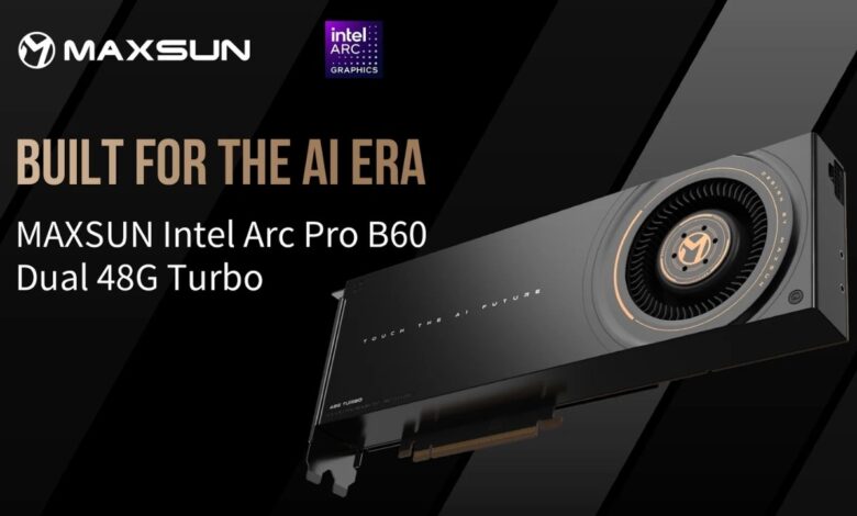 intel arc pro dual b60 48g