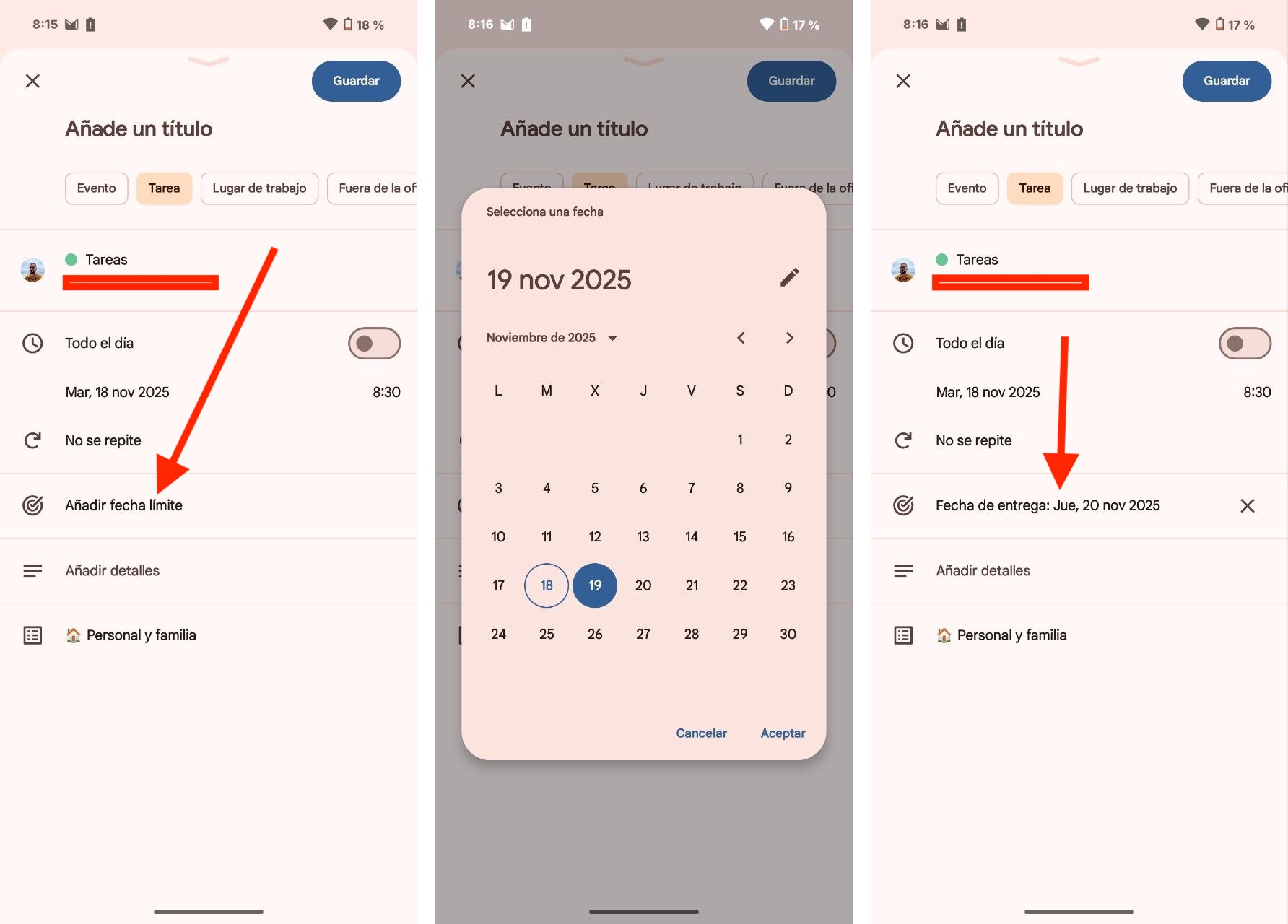 Google Tasks estrena la función de fechas límite en Android, aunque por ahora llega con restricciones importantes Google Tasks estrena la función de fechas límite en Android, aunque por ahora llega con restricciones importantes