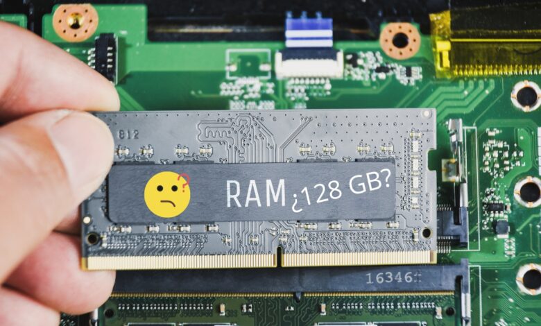 memoria RAM 128gb