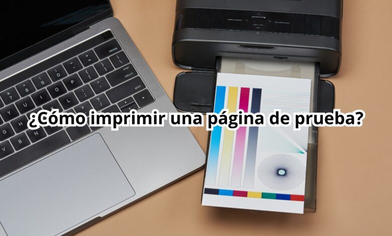imprimir página de prueba