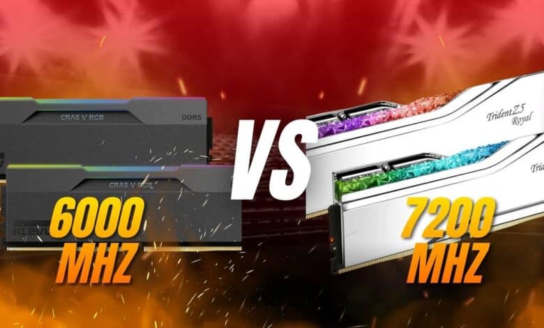 6000 vs 7000 mhz