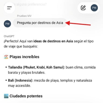 Cómo crear un chat de grupo en ChatGPT