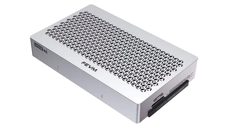 FEVM presenta su FAEX1, un mini PC para IA y gaming