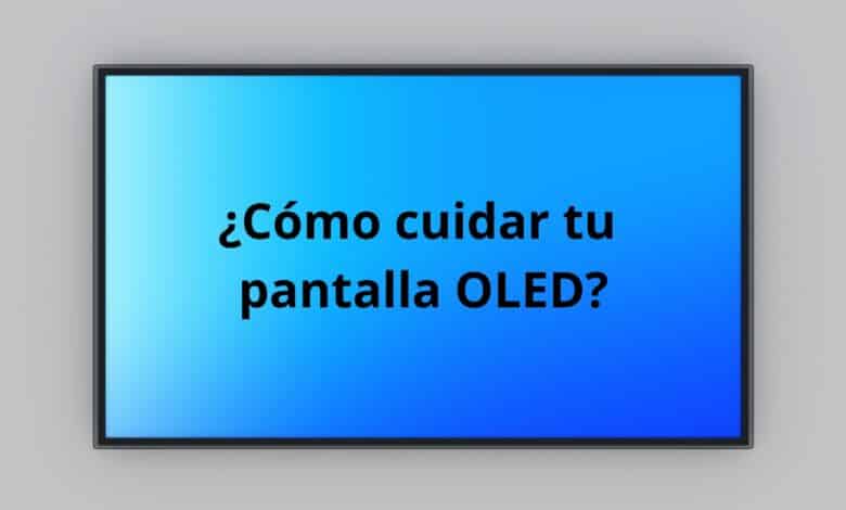 Mantenimiento OLED