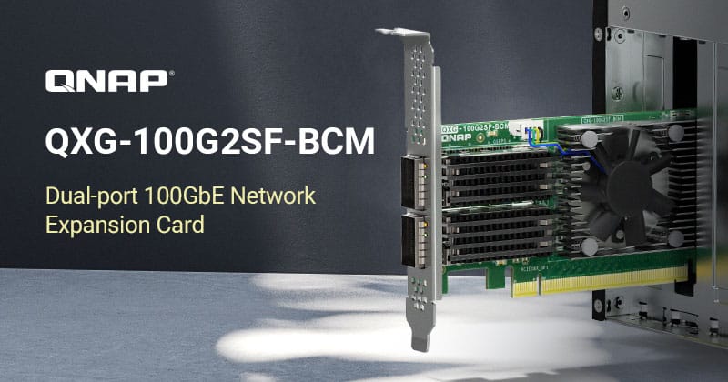 QNAP lanza una tarjeta de red de doble puerto capaz de alcanzar los 200 Gbps de rendimiento
