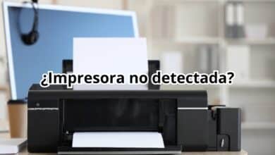 no reconoce impresora