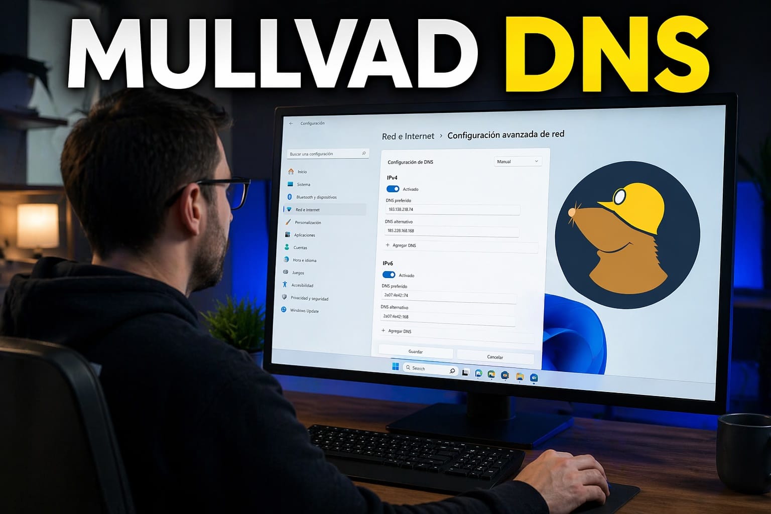 DNS público de Mullvad: todo lo que debes saber sobre su configuración