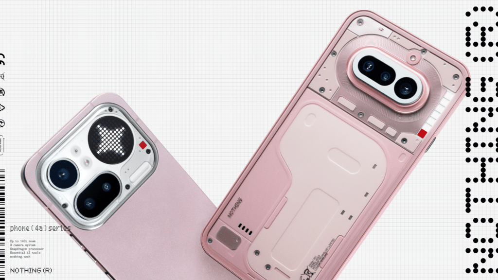 Nothing adapta su catálogo al Día de la Madre con móviles y auriculares en rosa como apuesta de regalo
