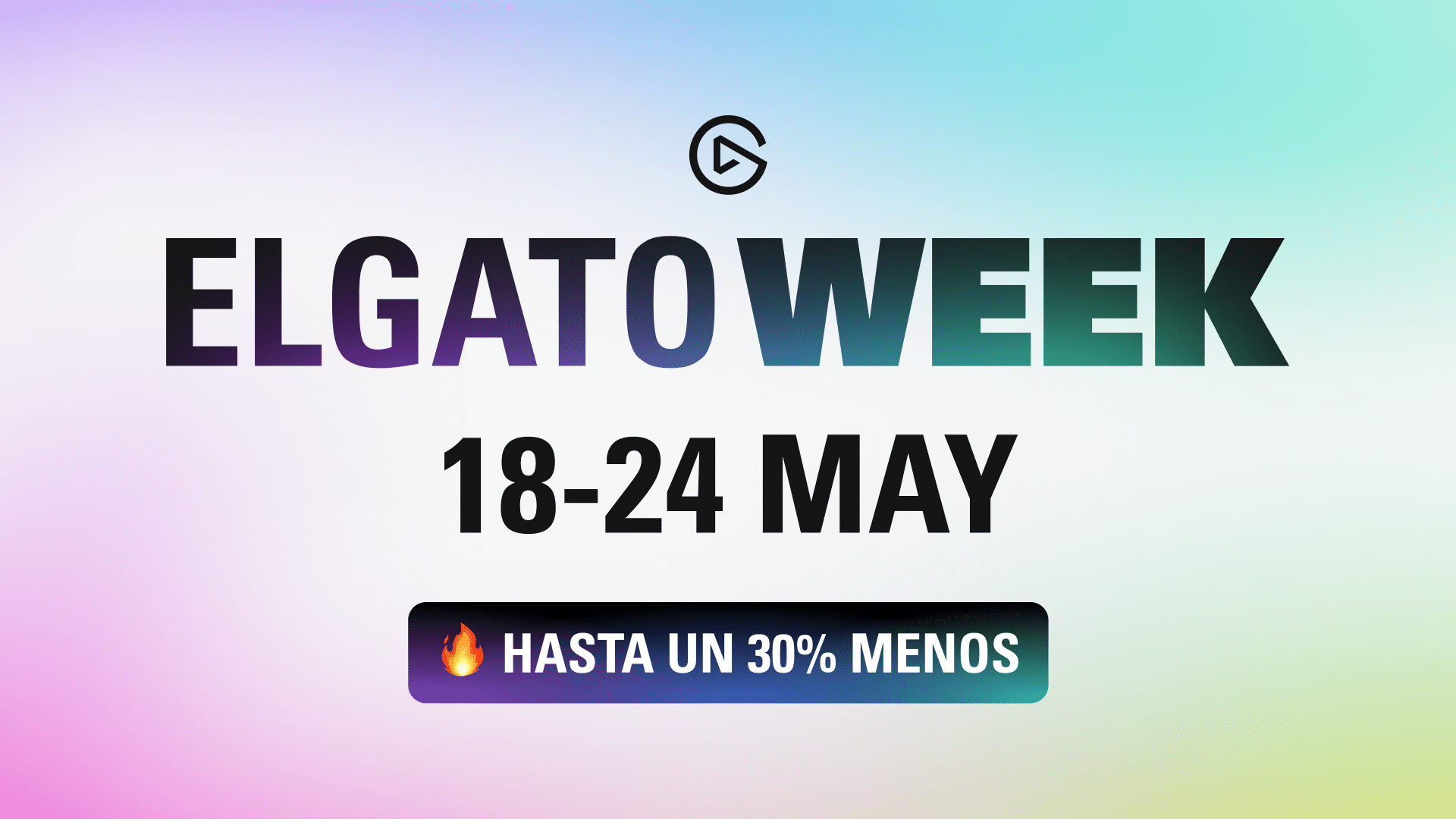 ELGATO WEEK llega con ofertas de hasta un 30% y con un aliciente: tú eliges la siguiente oferta