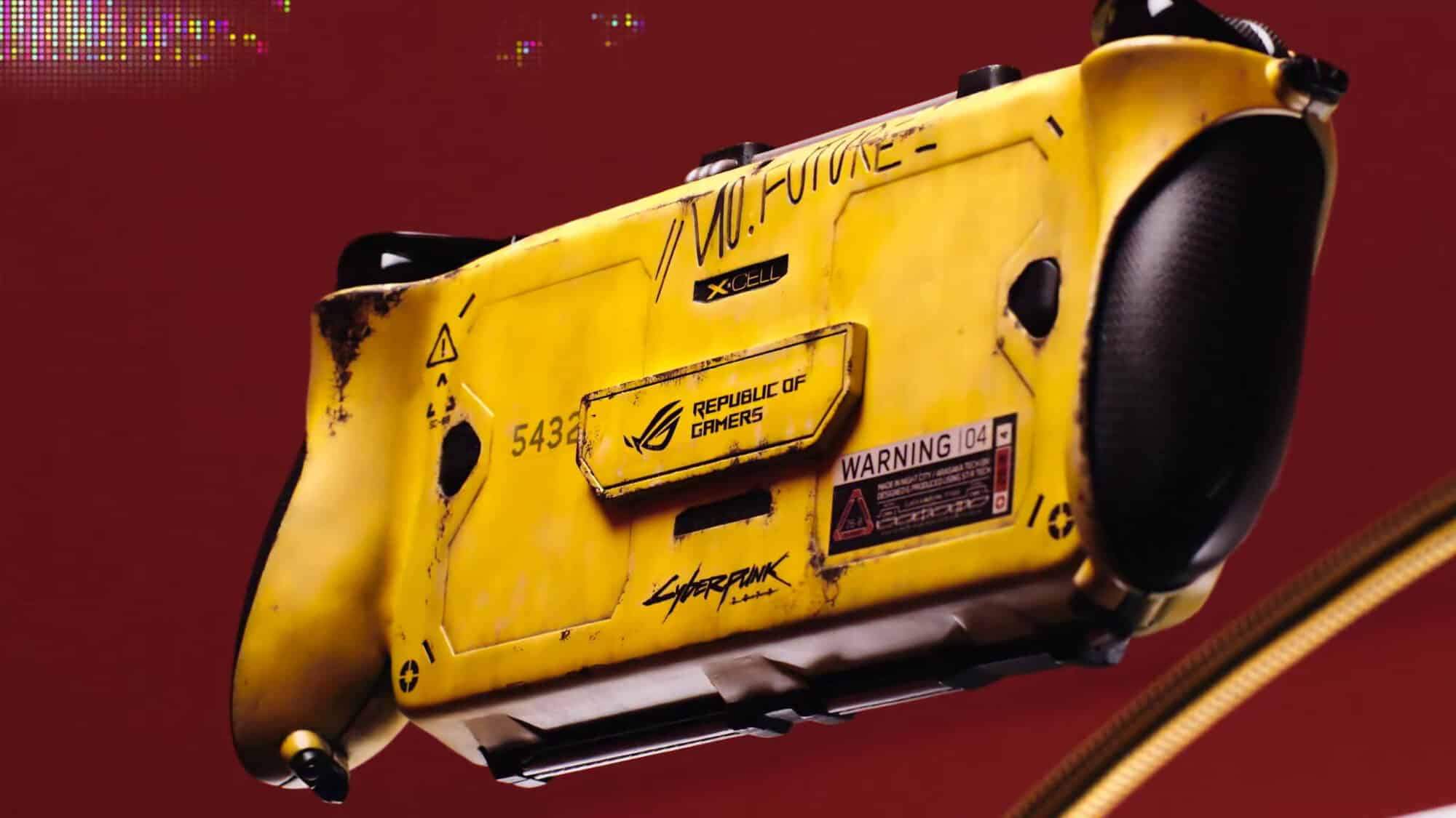 La ASUS ROG Xbox Ally Cyberpunk 2077 Edition se deja ver en unas espectaculares imágenes