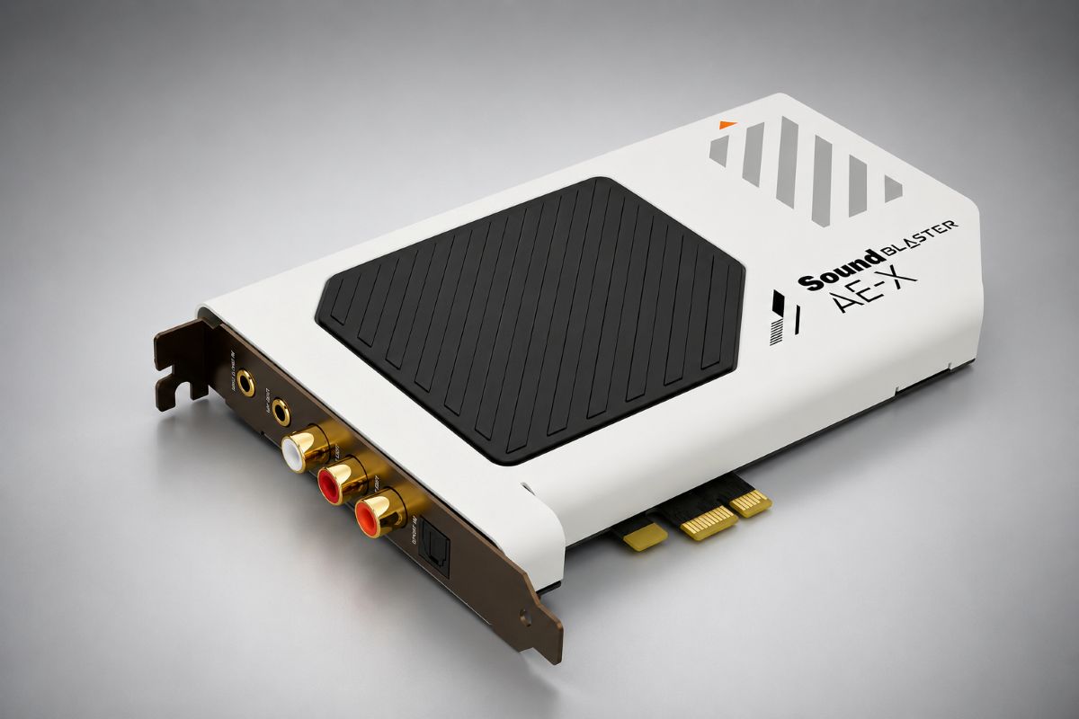 Nueva Creative Sound Blaster AE-X: tarjeta de sonido PCIe con ESS DAC y precio desde 189,90 euros