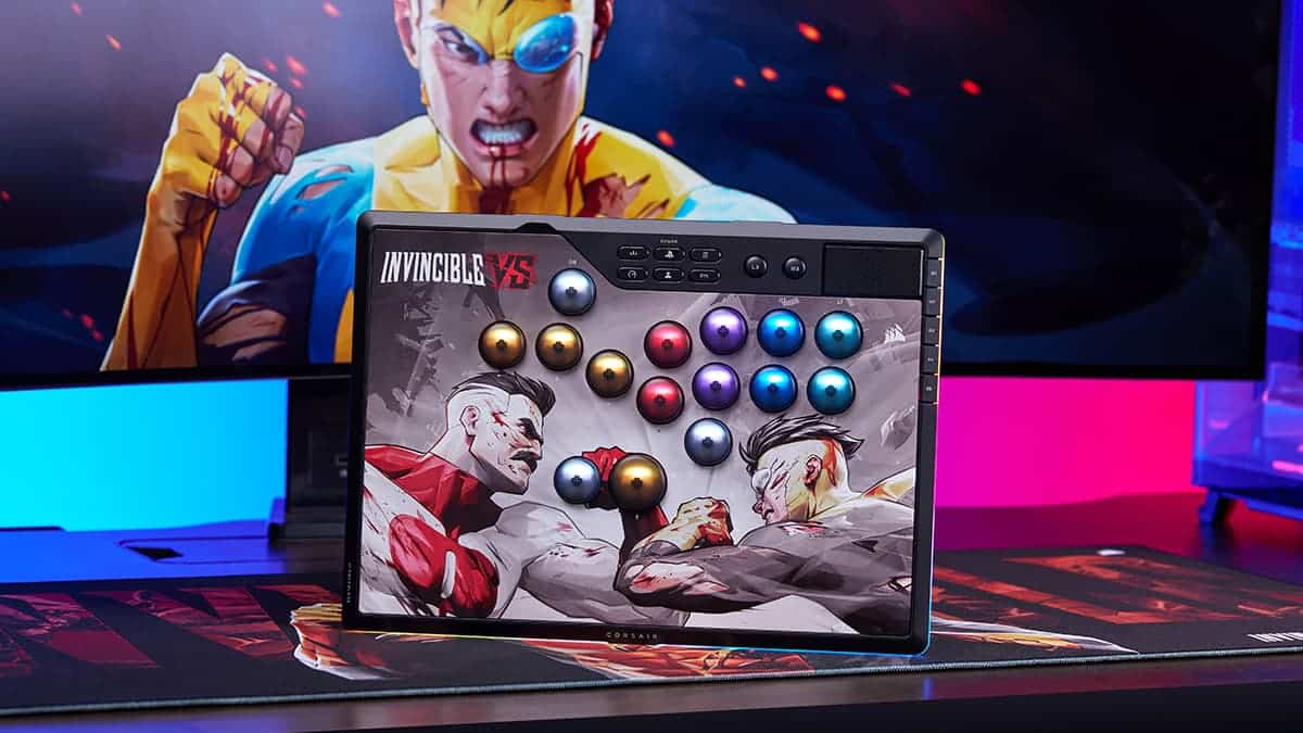Corsair anuncia una colaboración Invencible: así es el NOVABLE PRO Wireless Invincible VS