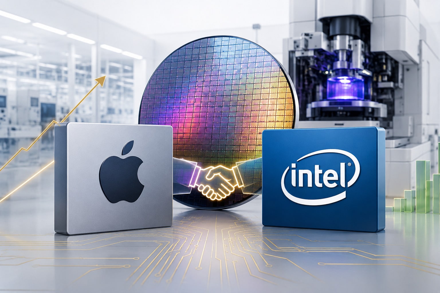 Un posible acuerdo entre Apple e Intel podría desatar compras de equipos por hasta 4.600 millones de euros a ASML