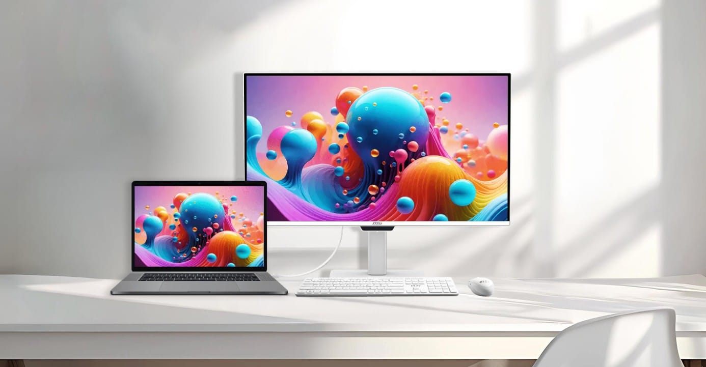 MSI también piensa en los usuarios de Mac: la serie PRO MAX unifica diseño y tecnología en sus paneles QD-OLED