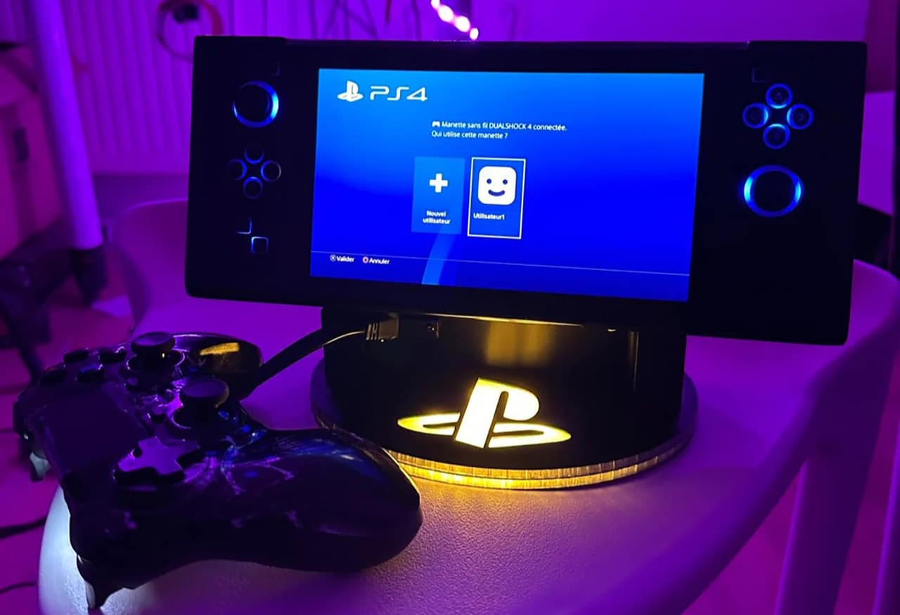 El creador de la PS4 Slim portátil muestra el interior de la consola