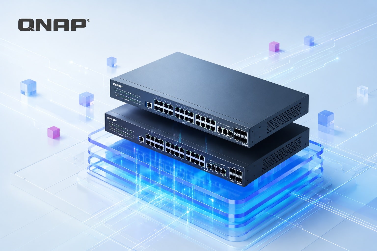 QNAP presenta la serie QSW-M2130 con switches gestionables L2 de 2,5GbE y 10GbE para redes empresariales