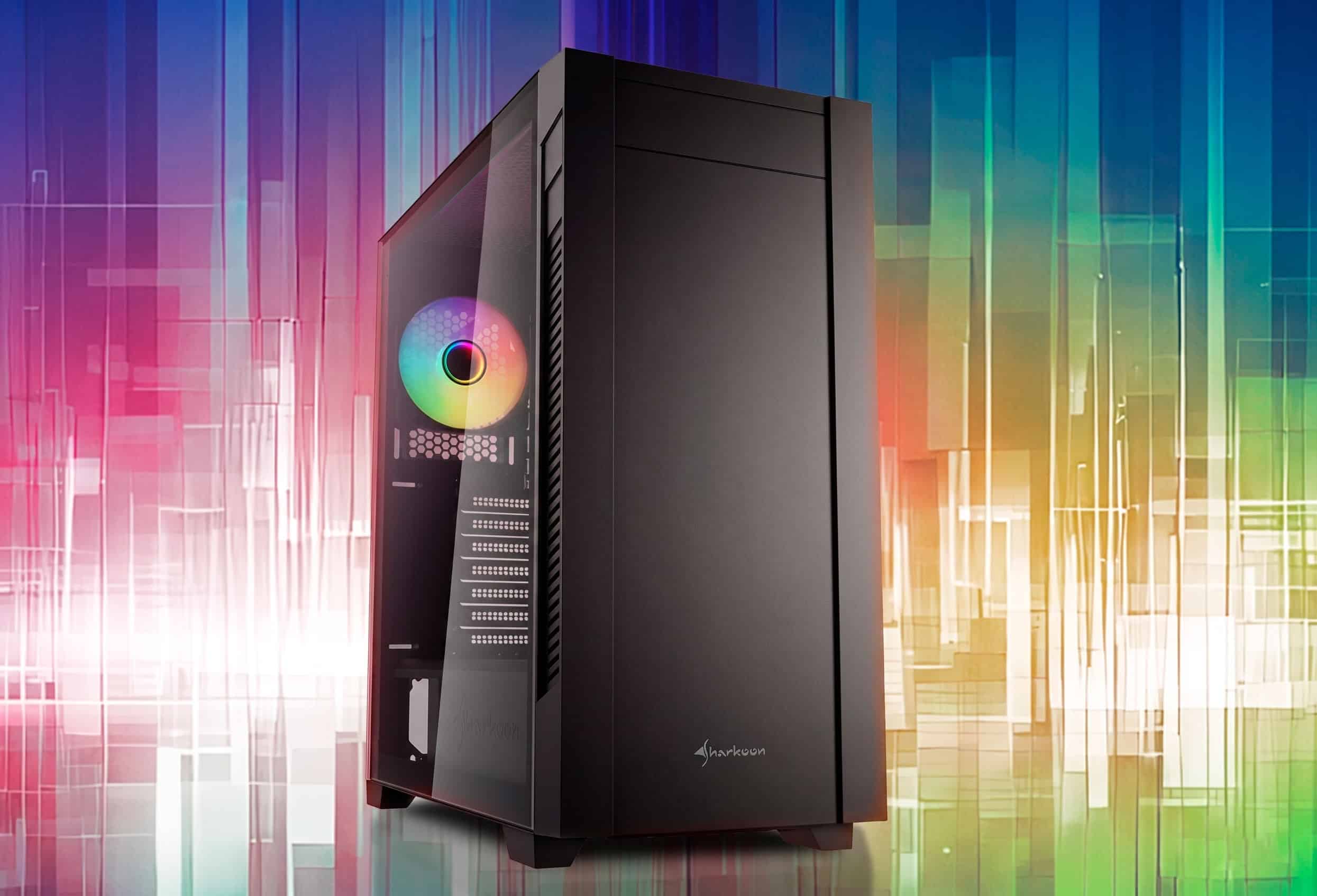 Las nuevas cajas de PC de Sharkoon apuestan por el minimalismo y el silencio: así es la Serie S25