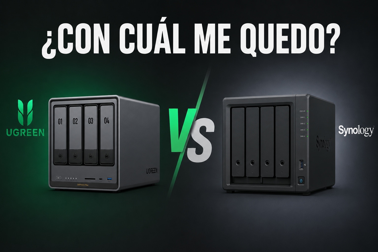 UGREEN vs. Synology NAS: quién ofrece más y cuál debería elegir