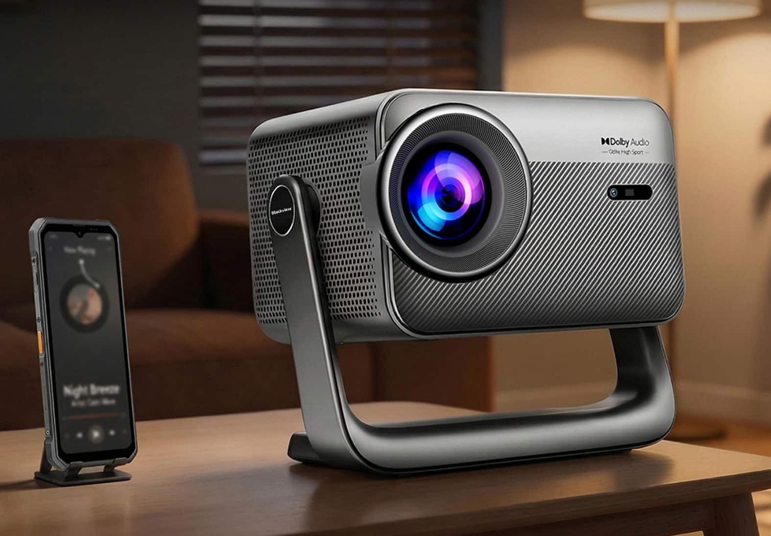 Blackview PV1000 Max: así es el primer proyector «AI flagship» de la marca