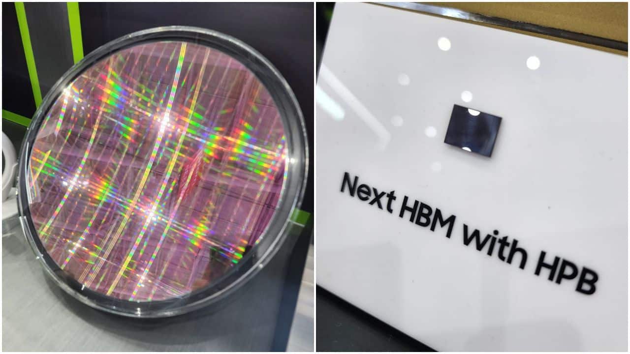 HBM5: Samsung muestra por primera vez sus módulos de memoria para competir con SK hynix
