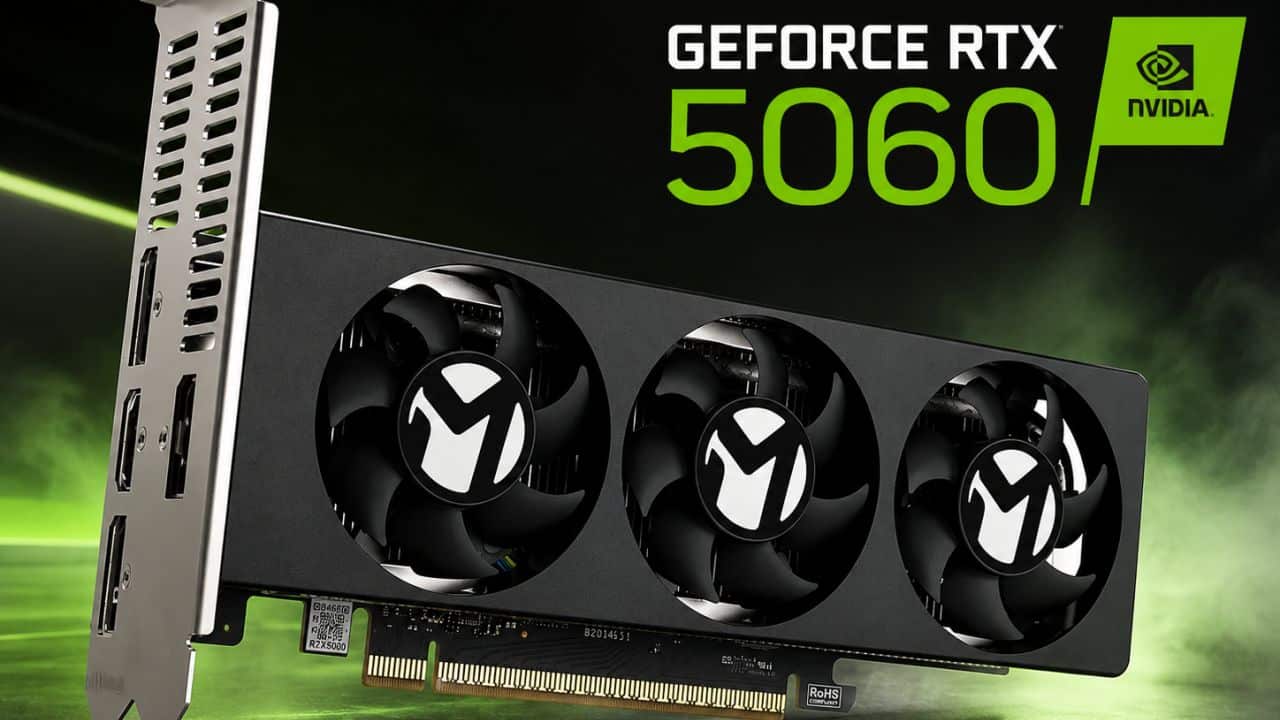 Maxsun presenta su nueva GeForce RTX 5060 de bajo perfil con triple ventilador