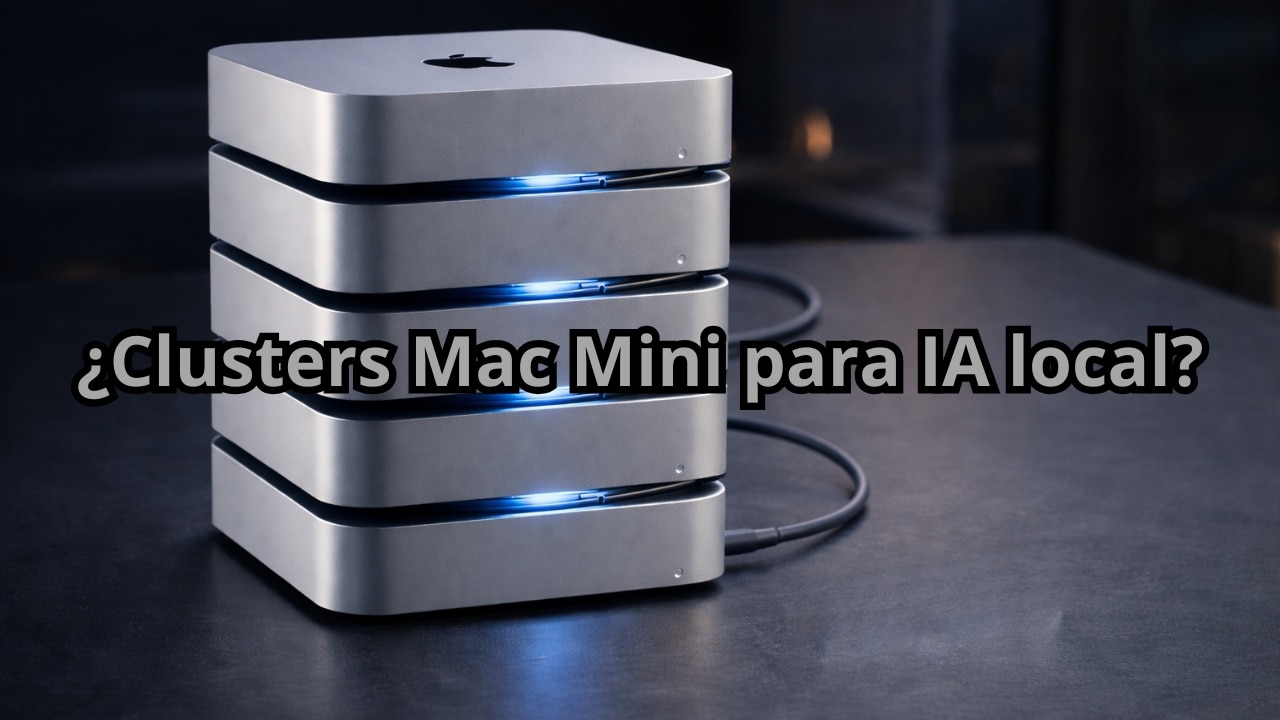 Cluster de Mac Mini ¿Por qué es tan popular su uso para IA local?