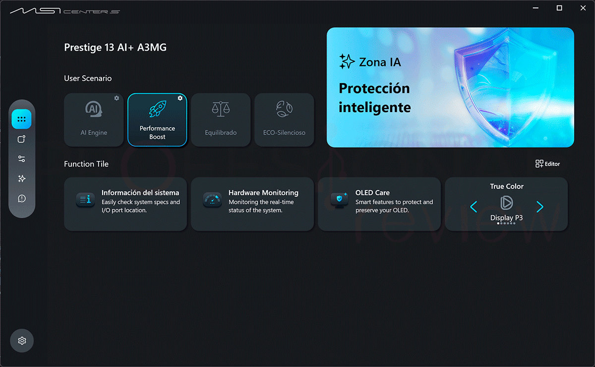 MSI Prestige 13 AI+ A3MG Review