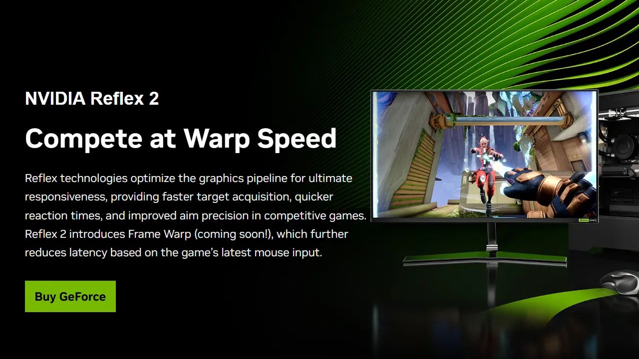 Nvidia Reflex 2 sigue sin lanzarse 18 meses después de su anuncio