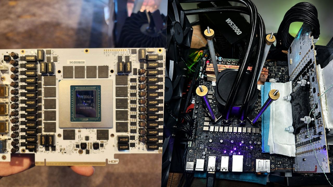 RTX 5090D alcanza el récord de velocidad y supera los 4 GHz