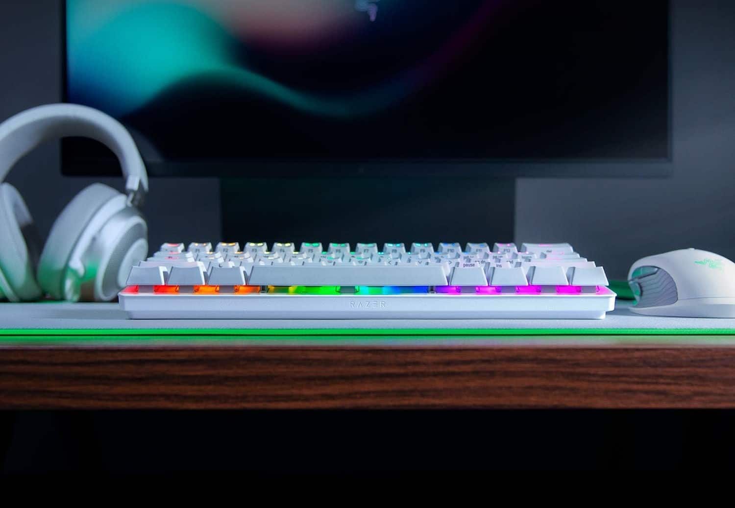El Razer Huntsman Mini tiene un factor de forma 60% e interruptores óptico-mecánicos, y ahora cae de precio