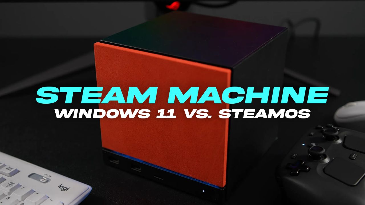 Steam Machine rinde casi a la par en Windows 11 frente a SteamOS en sus primeras pruebas de rendimiento